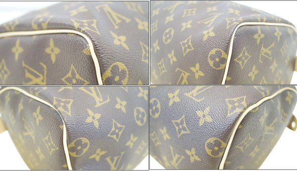 LOUIS VUITTON Monogram Canvas Speedy 25 Satchel Bag