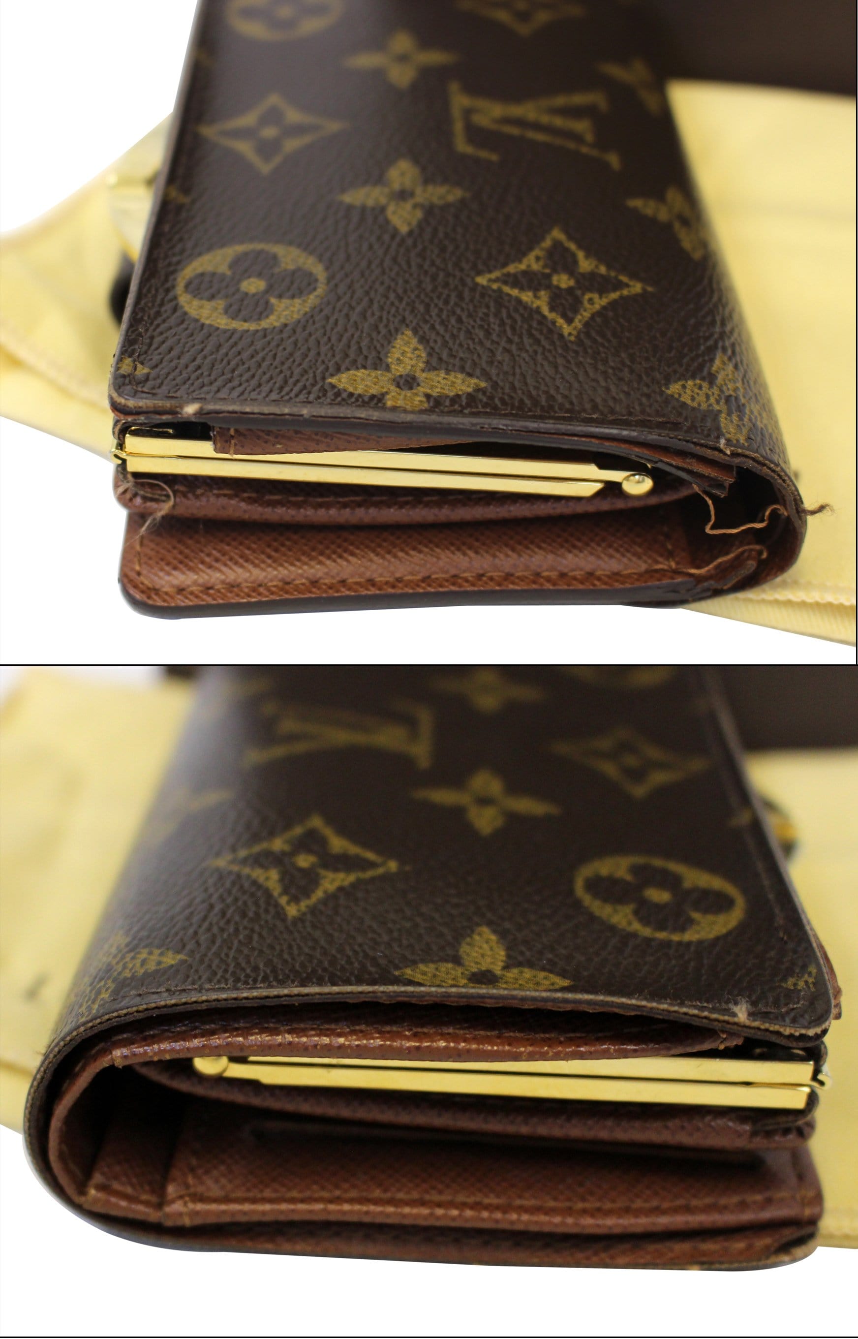 Louis Vuitton French Purse Kisslock Wallet – Just Gorgeous Studio