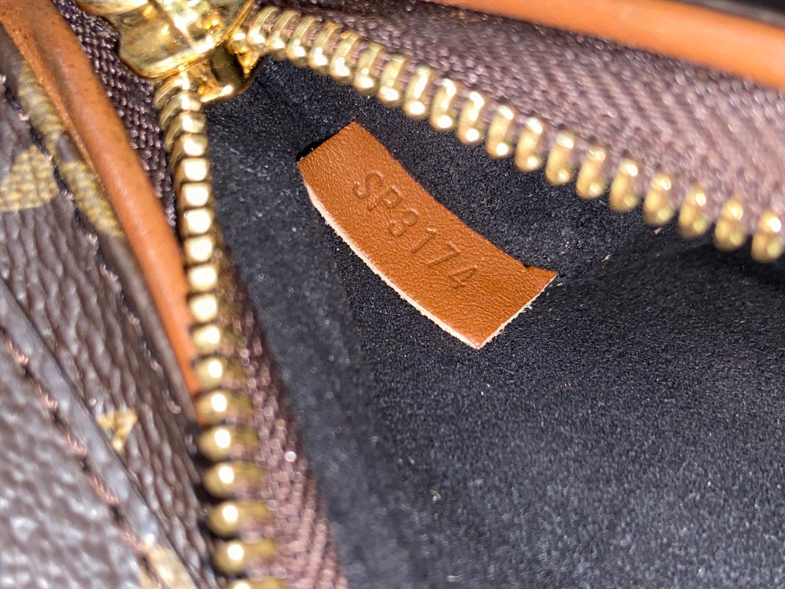 Louis Vuitton Olympe Handbag Monogram Canvas Brown 2379021