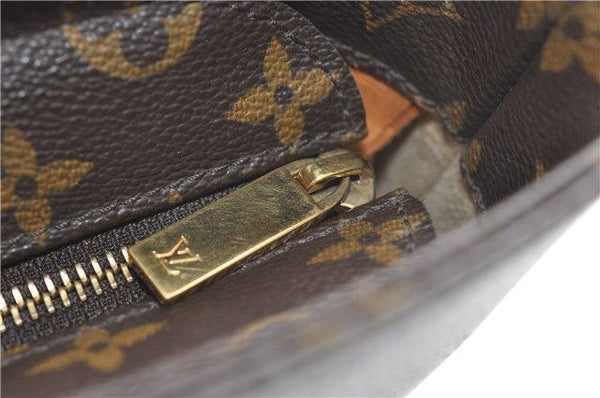 LOUIS VUITTON Monogram Canvas Brown Luco Tote Handbag