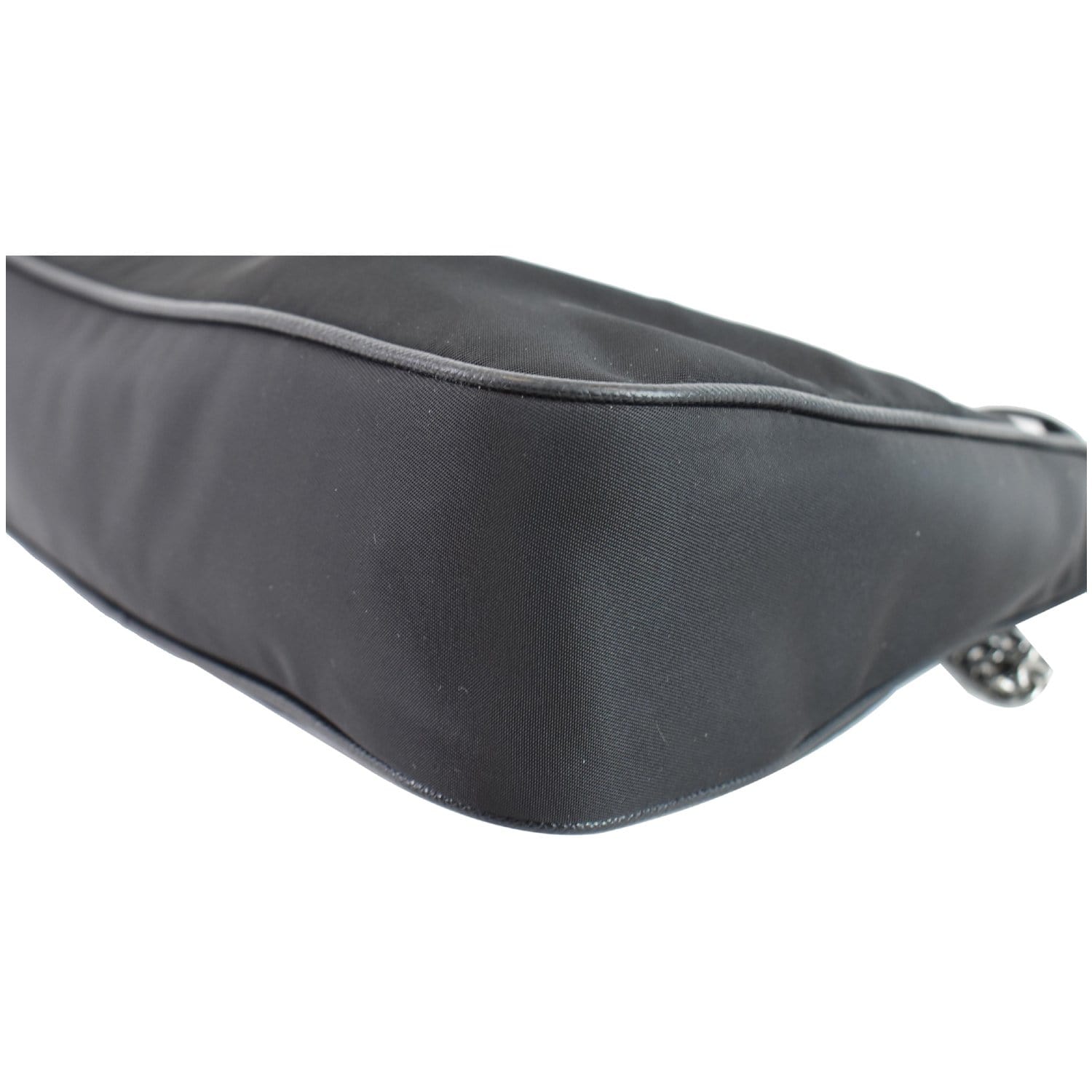 PRADA Nylon Re-Edition 2005 Shoulder Bag Black 1298821