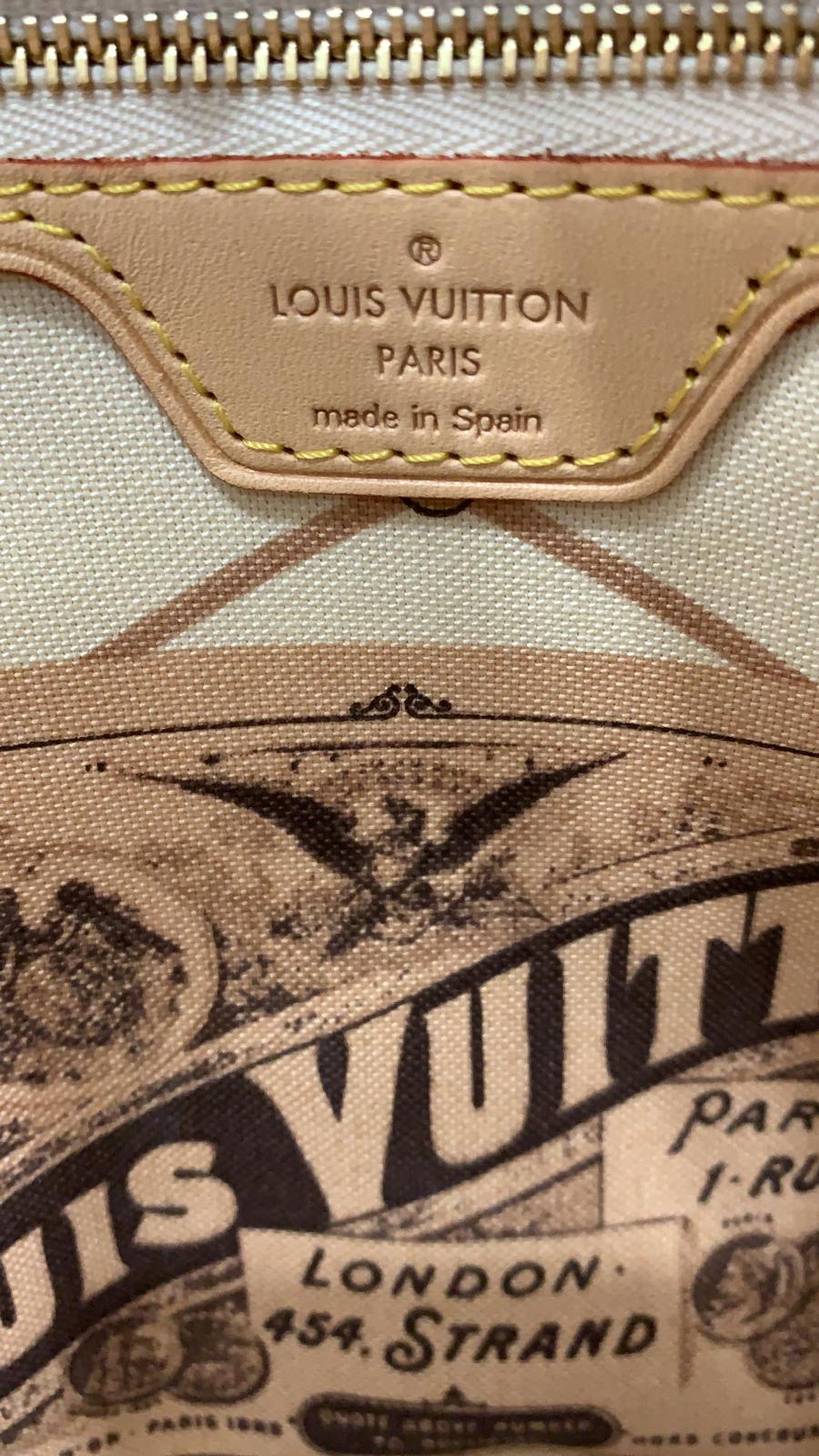 Louis Vuitton Neverfull MM Summer Trunk Damier Azur Bag