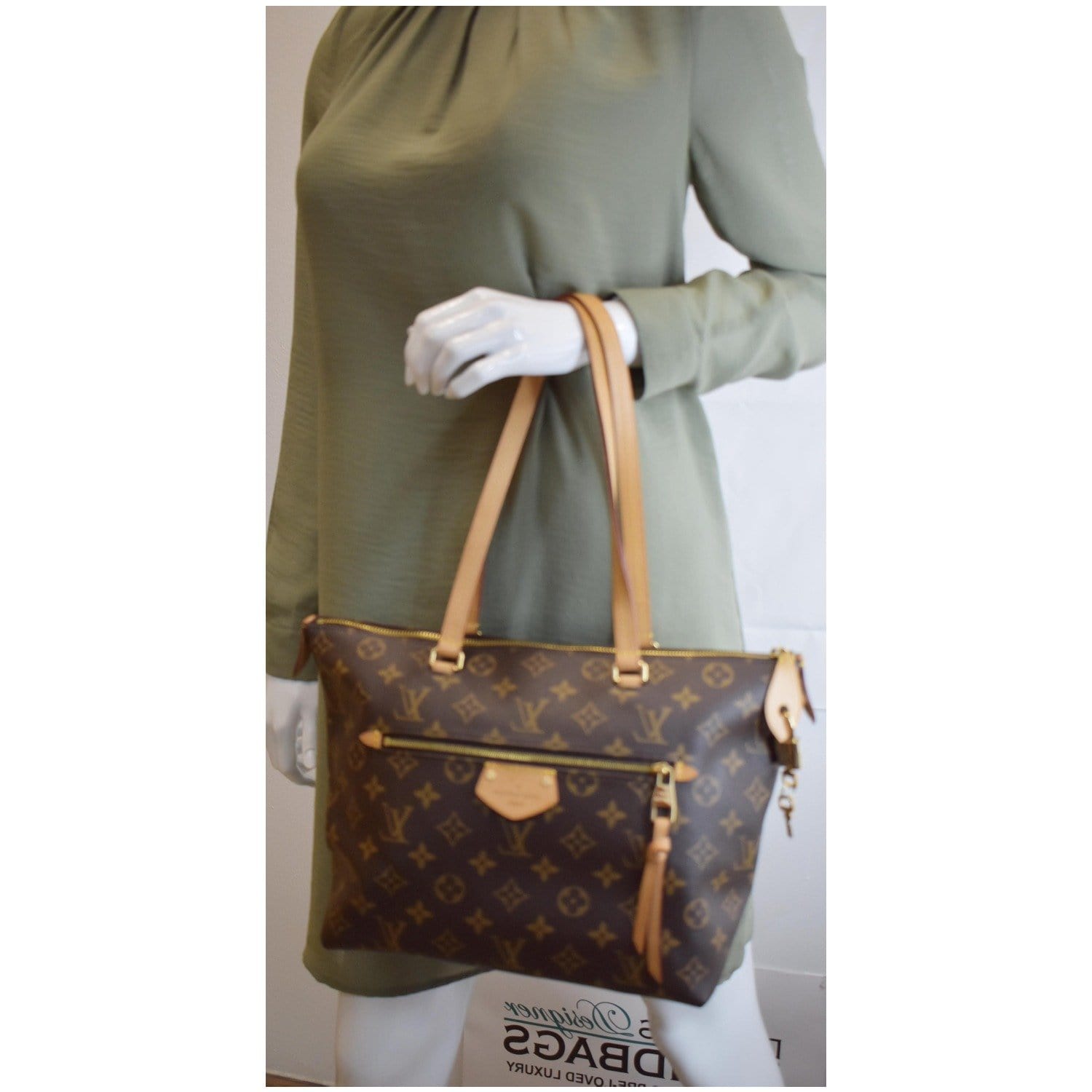 Louis Vuitton Monogram Iéna PM - Brown Shoulder Bags, Handbags - LOU347078