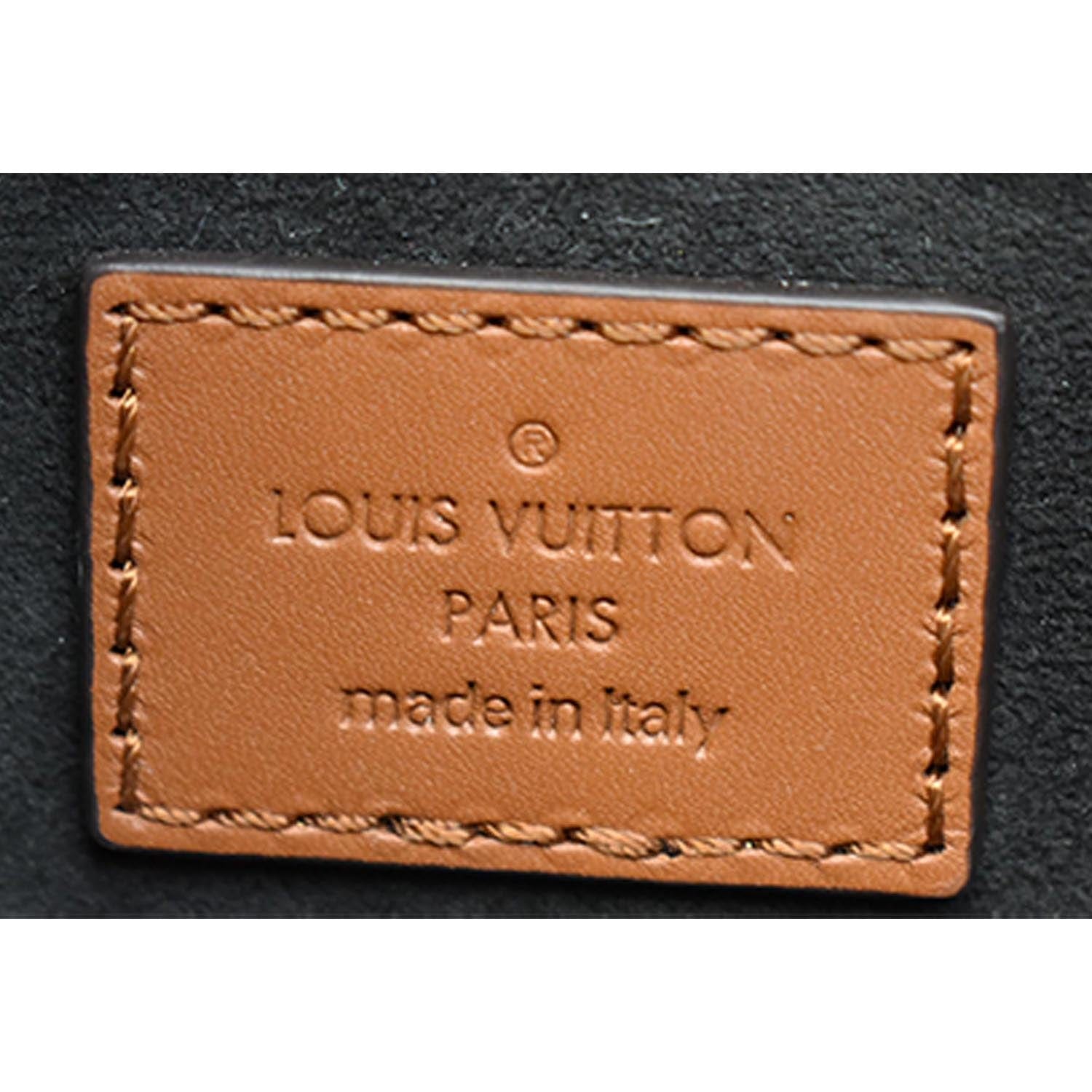 Louis Vuitton Ebene Reverse Monogram Coated Canvas Mini Dauphine
