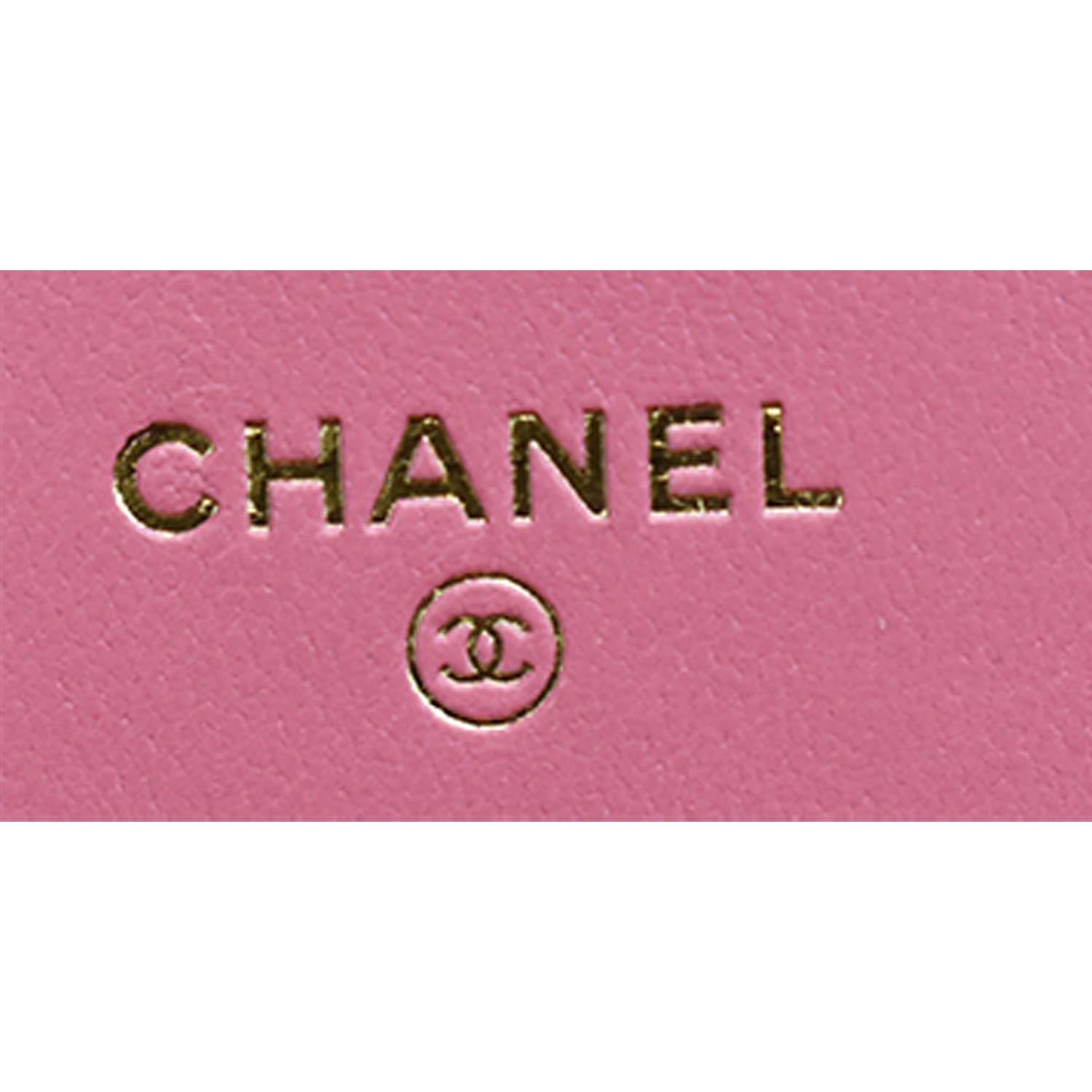 Chanel Pink 2023 19 Wallet on Chain