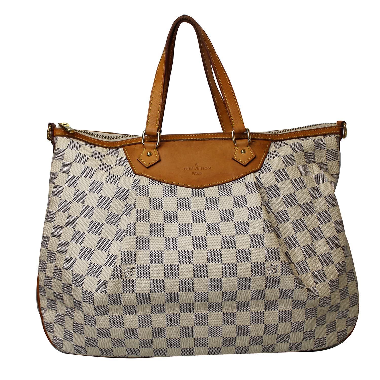 Louis Vuitton Siracusa Damier Azur Crossbody Bag ○ Labellov