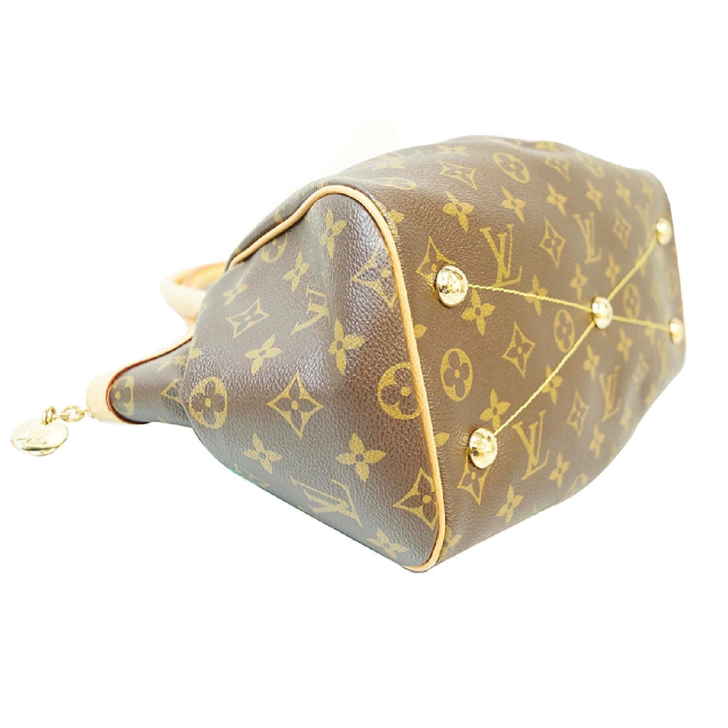 Louis Vuitton Tivoli Pm Monogram Canvas Top Handle Bag on SALE