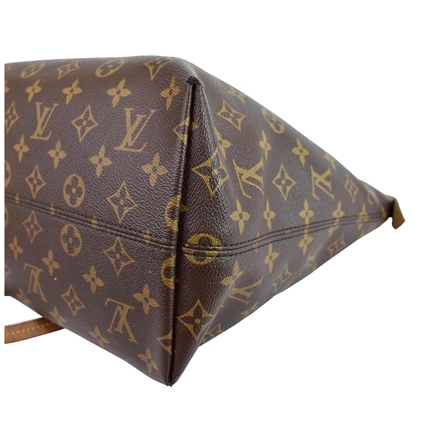 LOUIS VUITTON Iena MM Monogram Canvas Shoulder Bag Brown-US