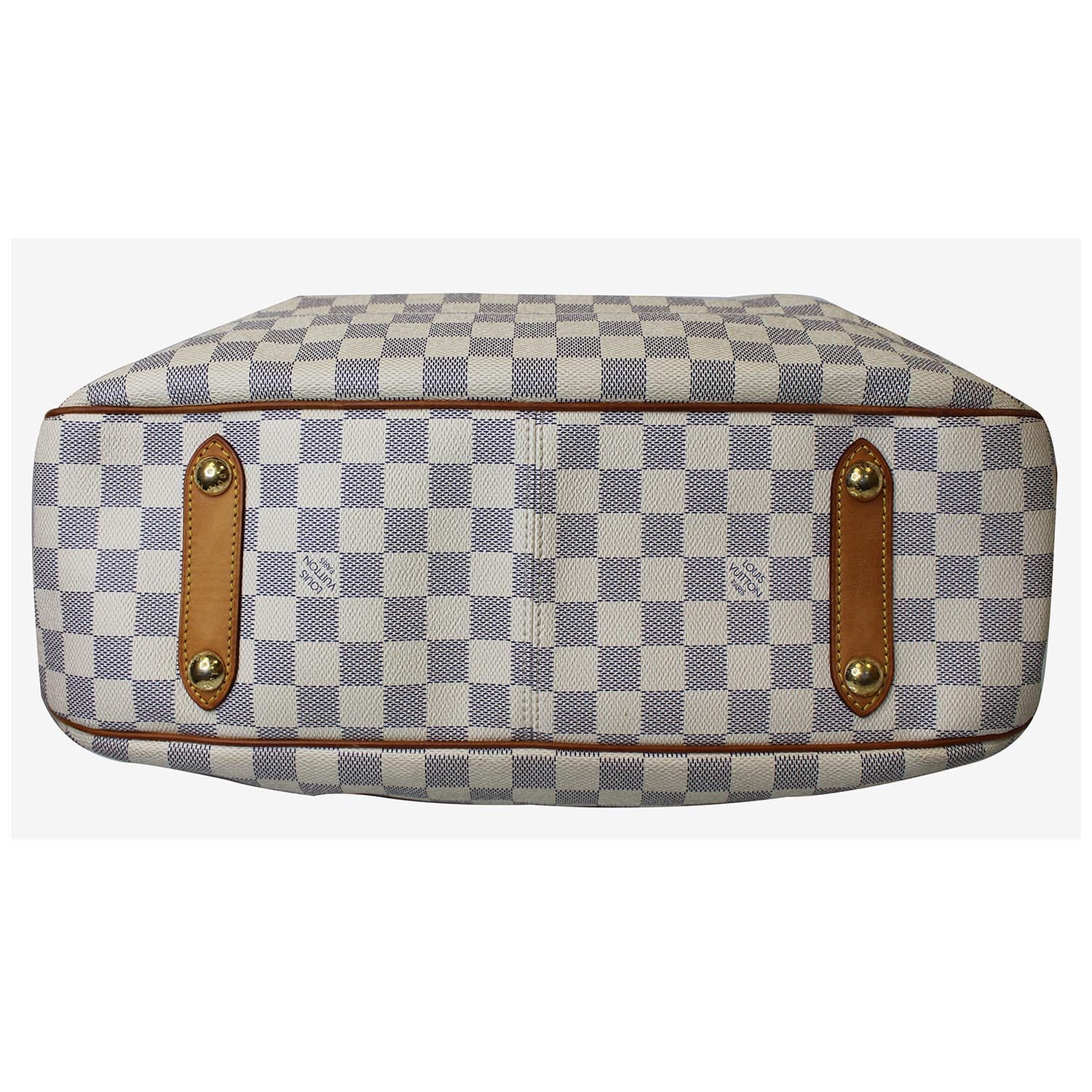 ❤️REVIEW- Louis Vuitton Siracusa GM Damier Azur bag 