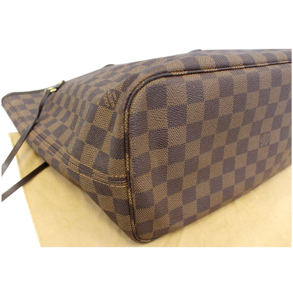 LOUIS VUITTON Neverfull MM Damier Ebene Tote Shoulder Bag-US