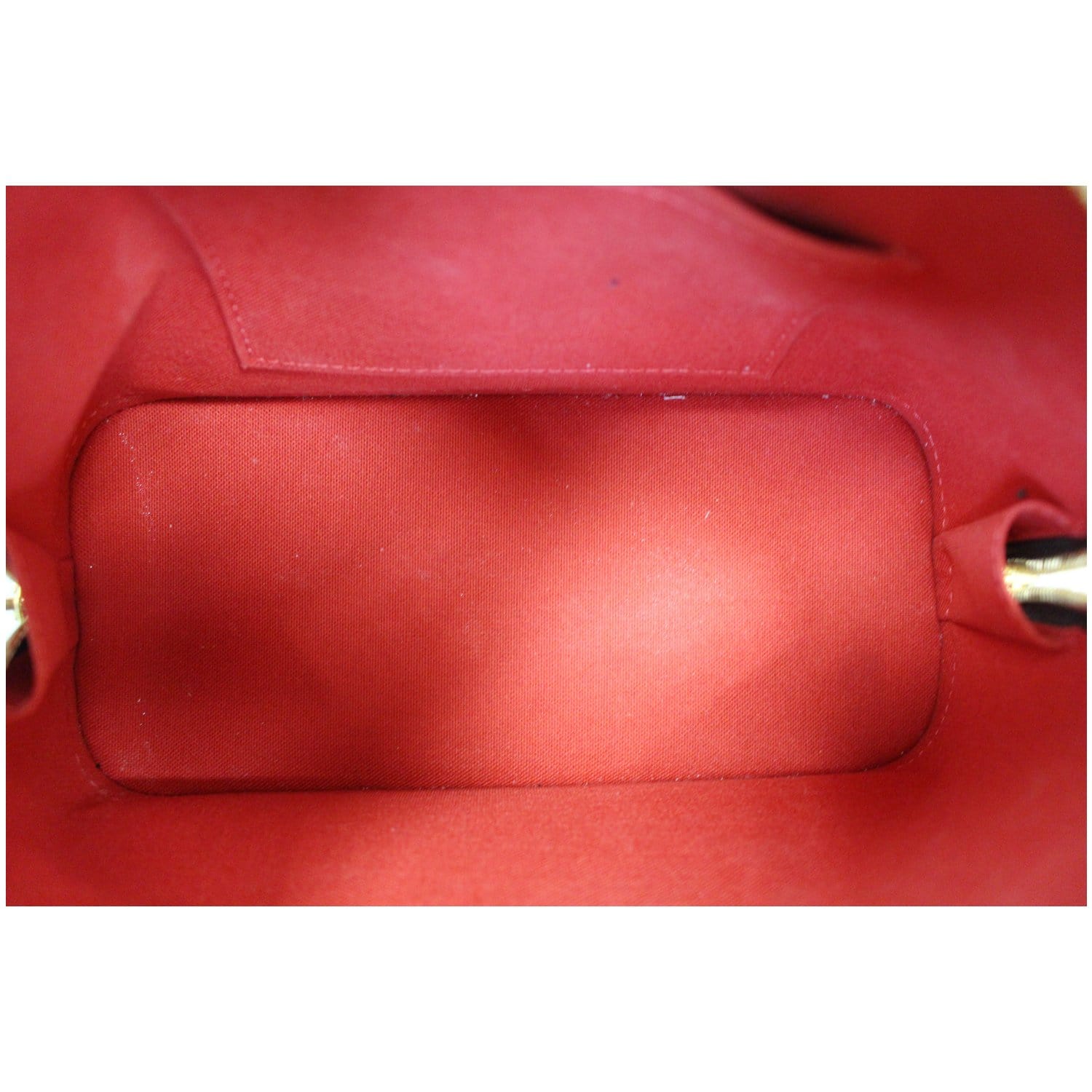 Alma bb cloth handbag Louis Vuitton Brown in Cloth - 26041979