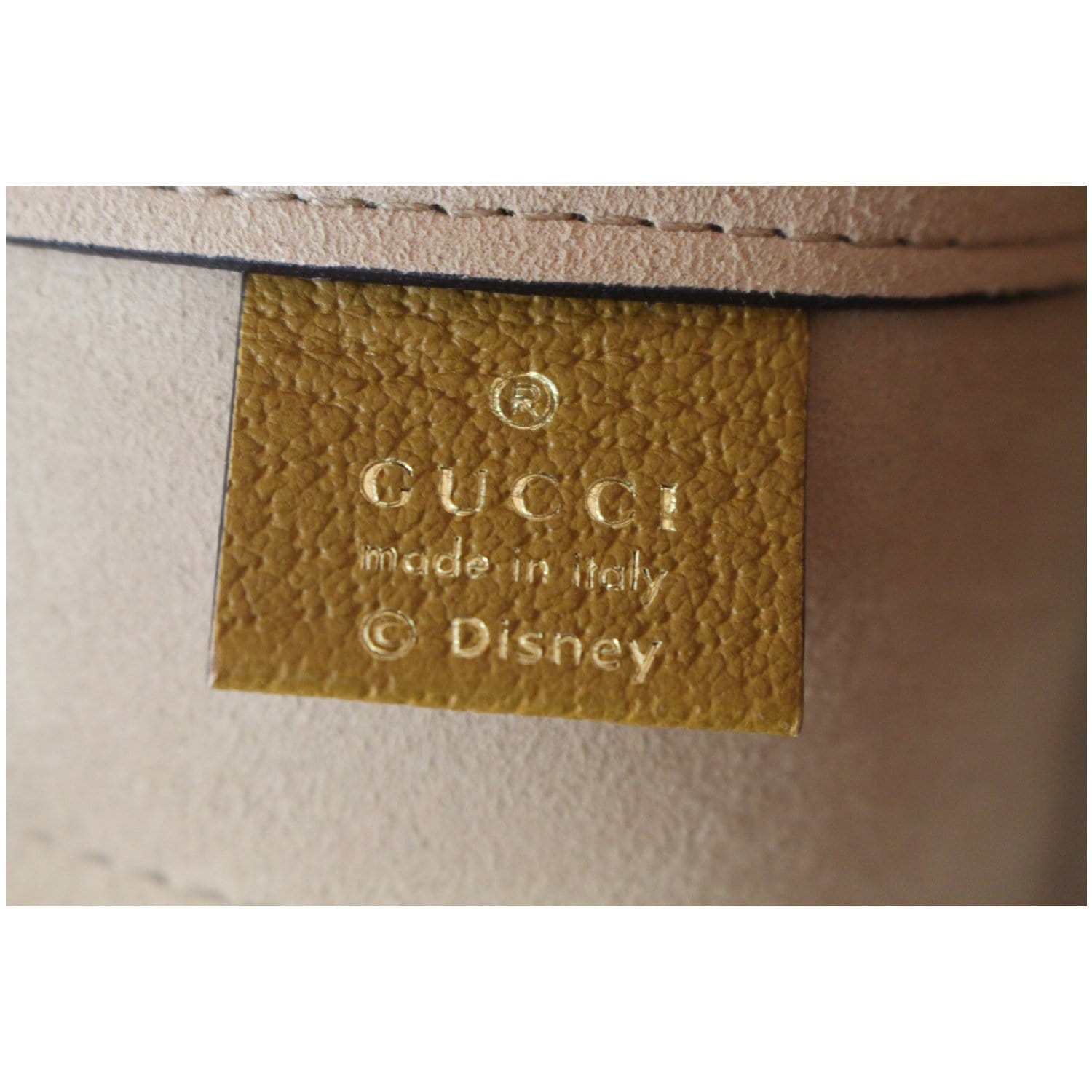 GUCCI Disney x GUCCI Medium Mini GG Supreme Tote Bag Beige 547947