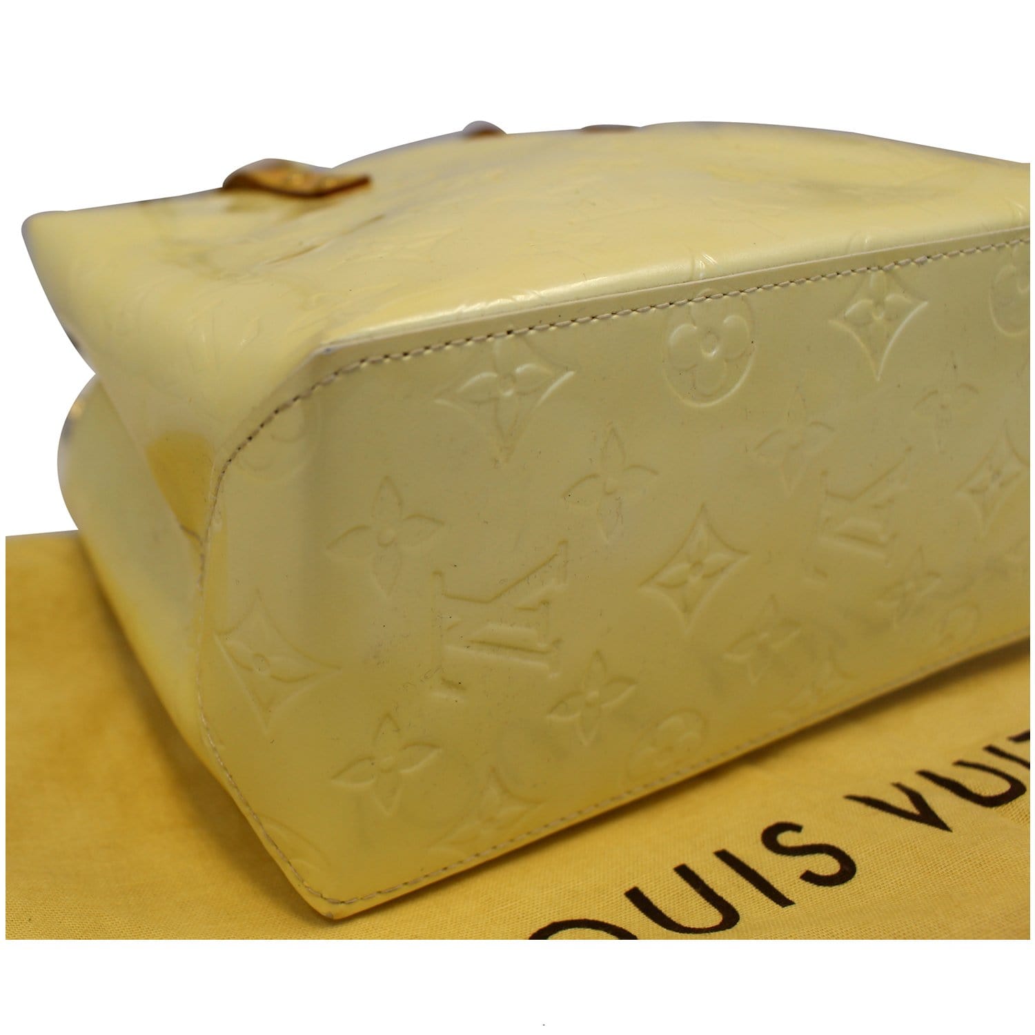 Louis Vuitton Vernis Reade Lead PM Perle Cream Beige Ivory tote