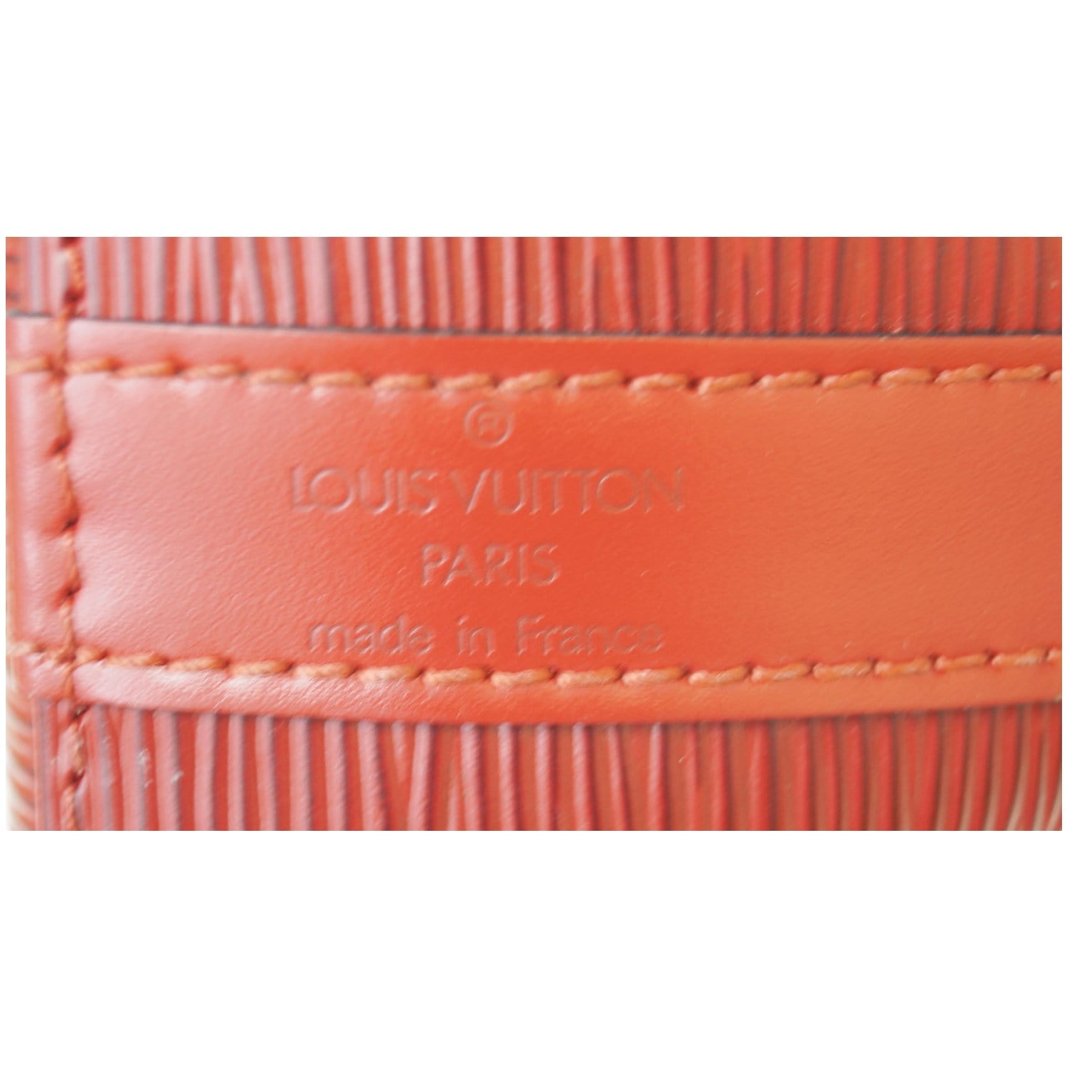 Red Louis Vuitton Epi Petit Noe Bag – Designer Revival