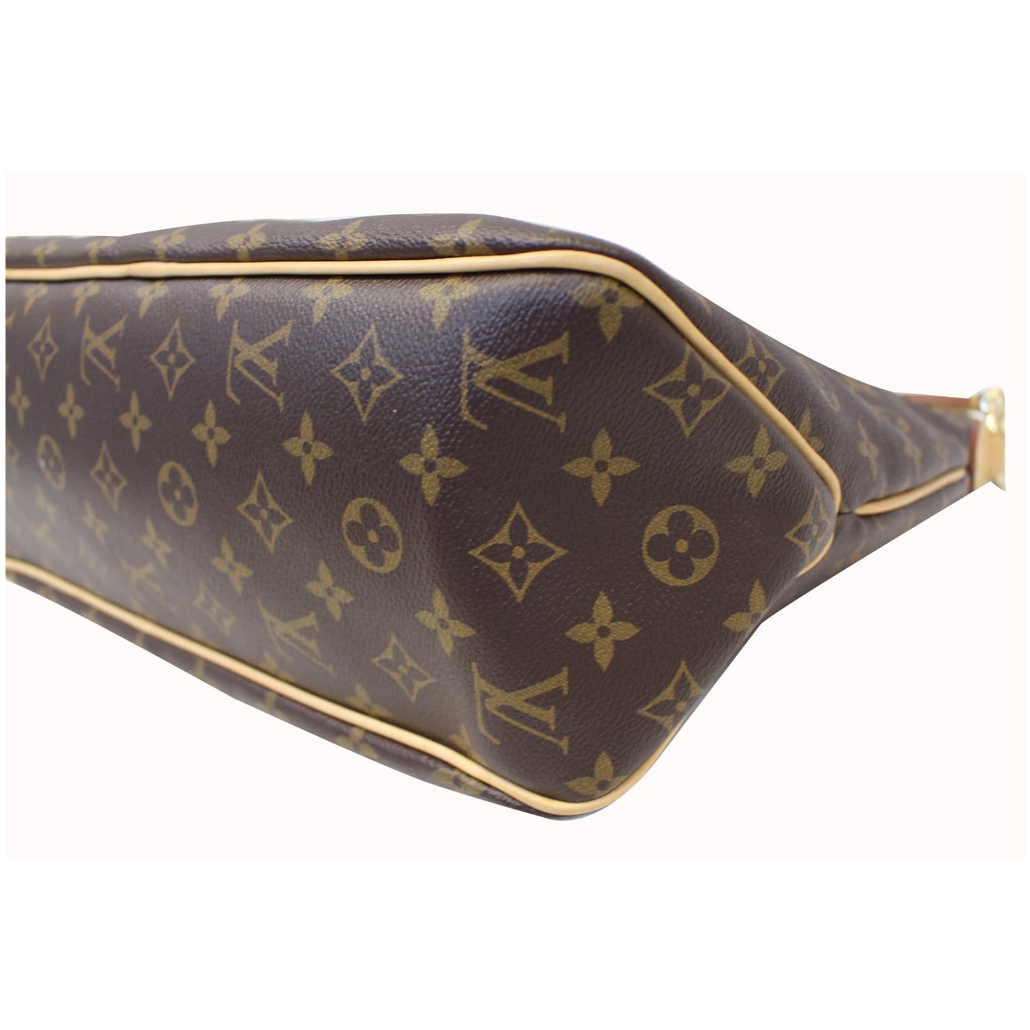 Louis Vuitton Monogram Canvas Delightful MM Shoulder Bag Tote Brown Cloth  ref.793553 - Joli Closet