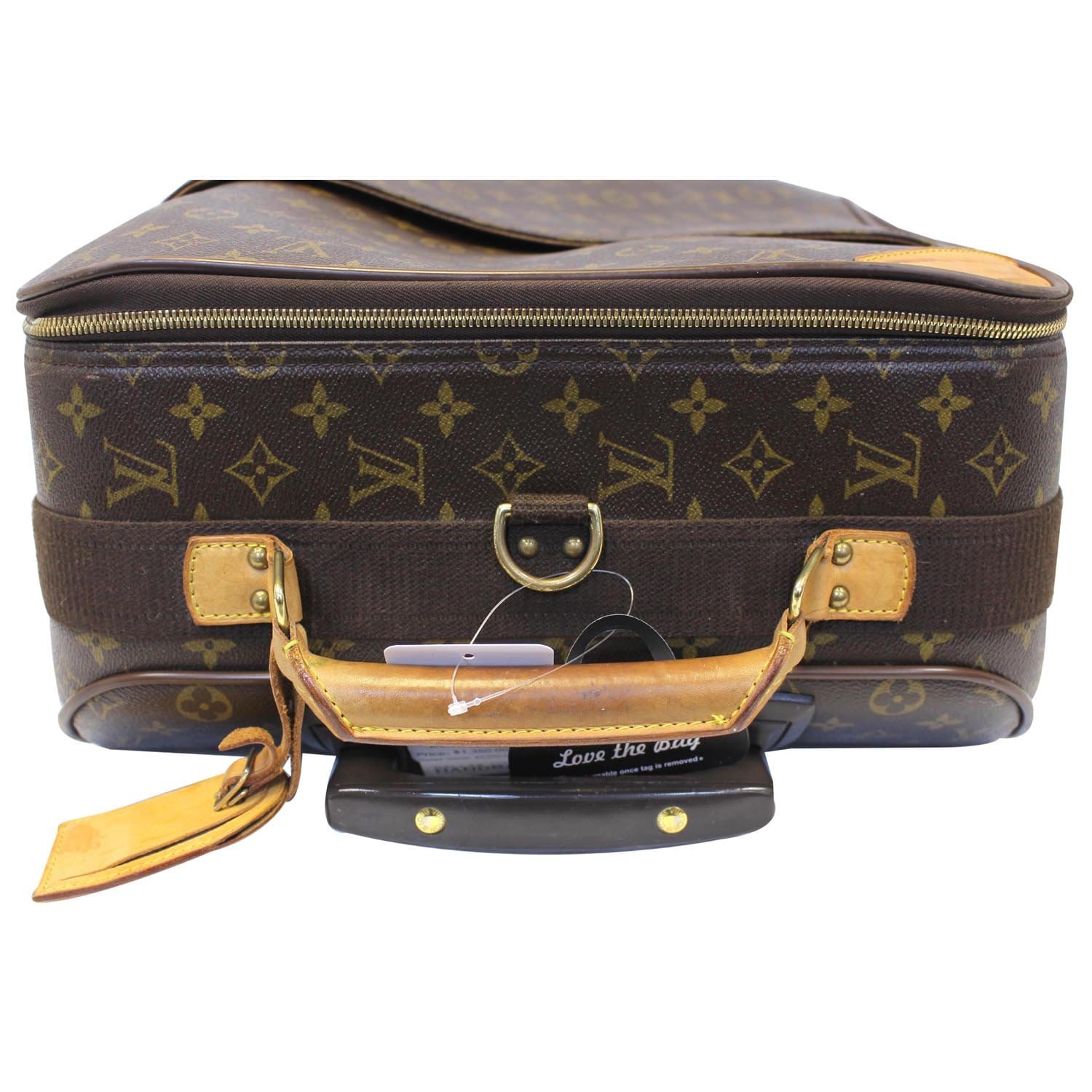 Pre-owned Louis Vuitton Business Pegase'55 Suitcase Protection Cover  (955 BRL) ❤ liked on Polyvore feat…