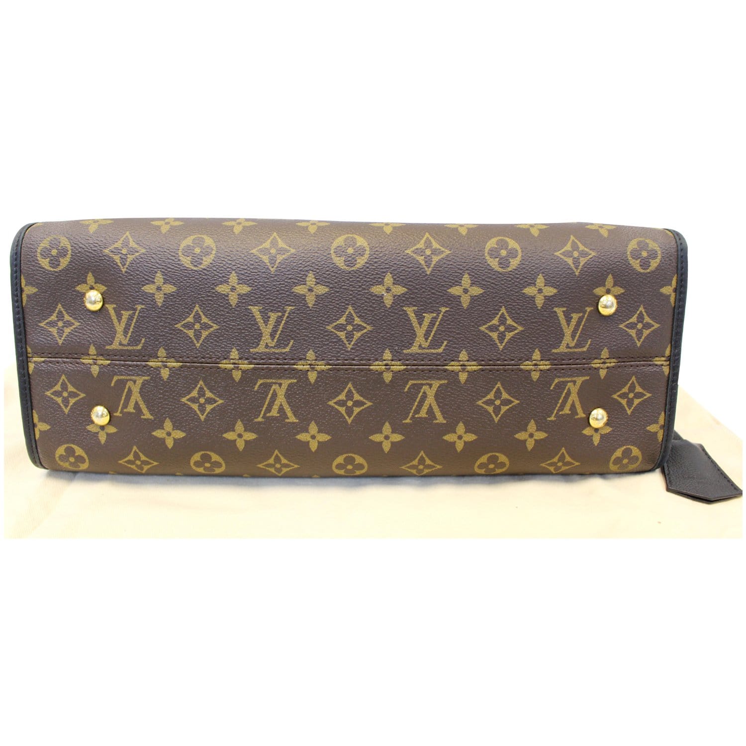 Popincourt leather handbag Louis Vuitton Brown in Leather - 23176878