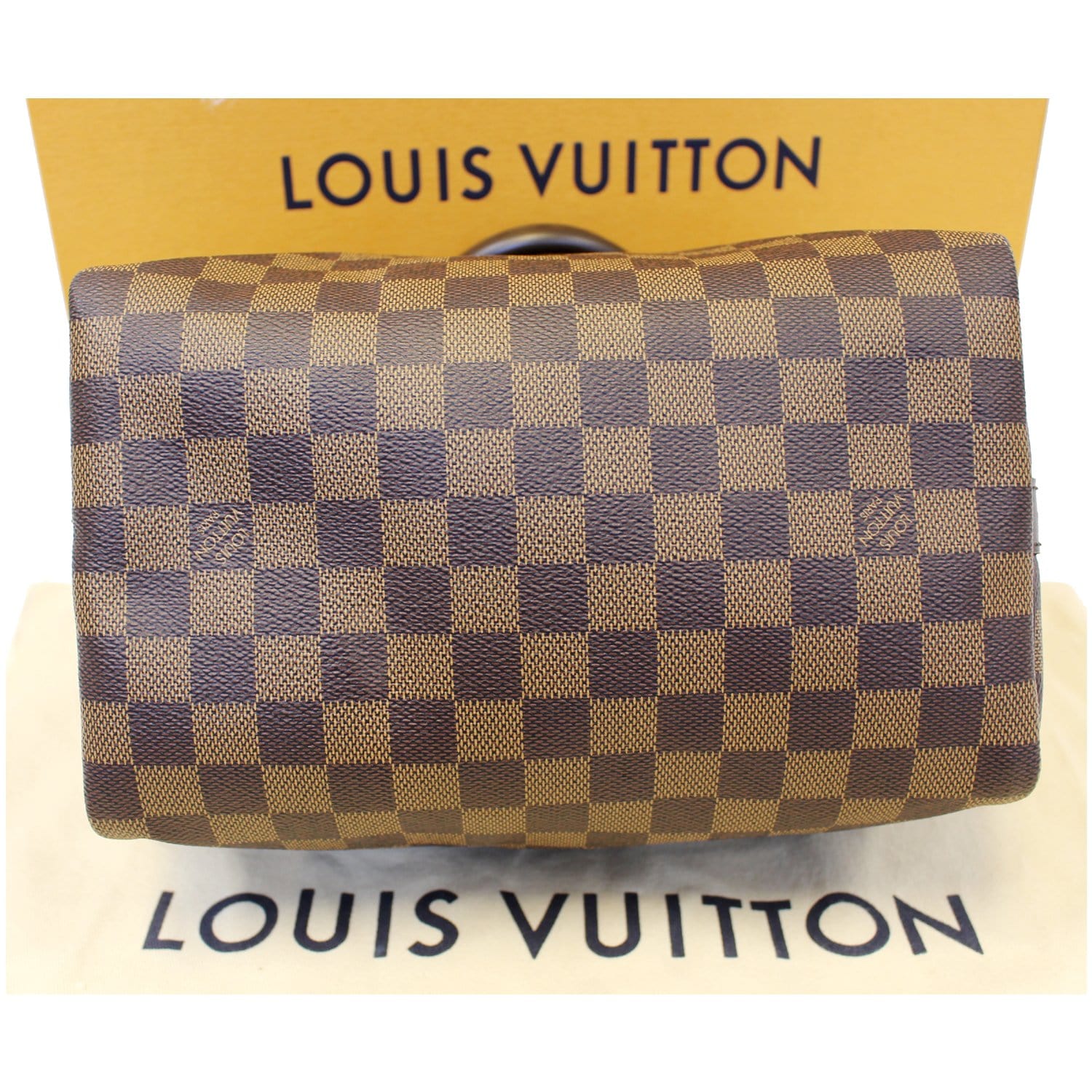 Louis Vuitton Damier Ebene Speedy Bandouliere 25 – STYLISHTOP