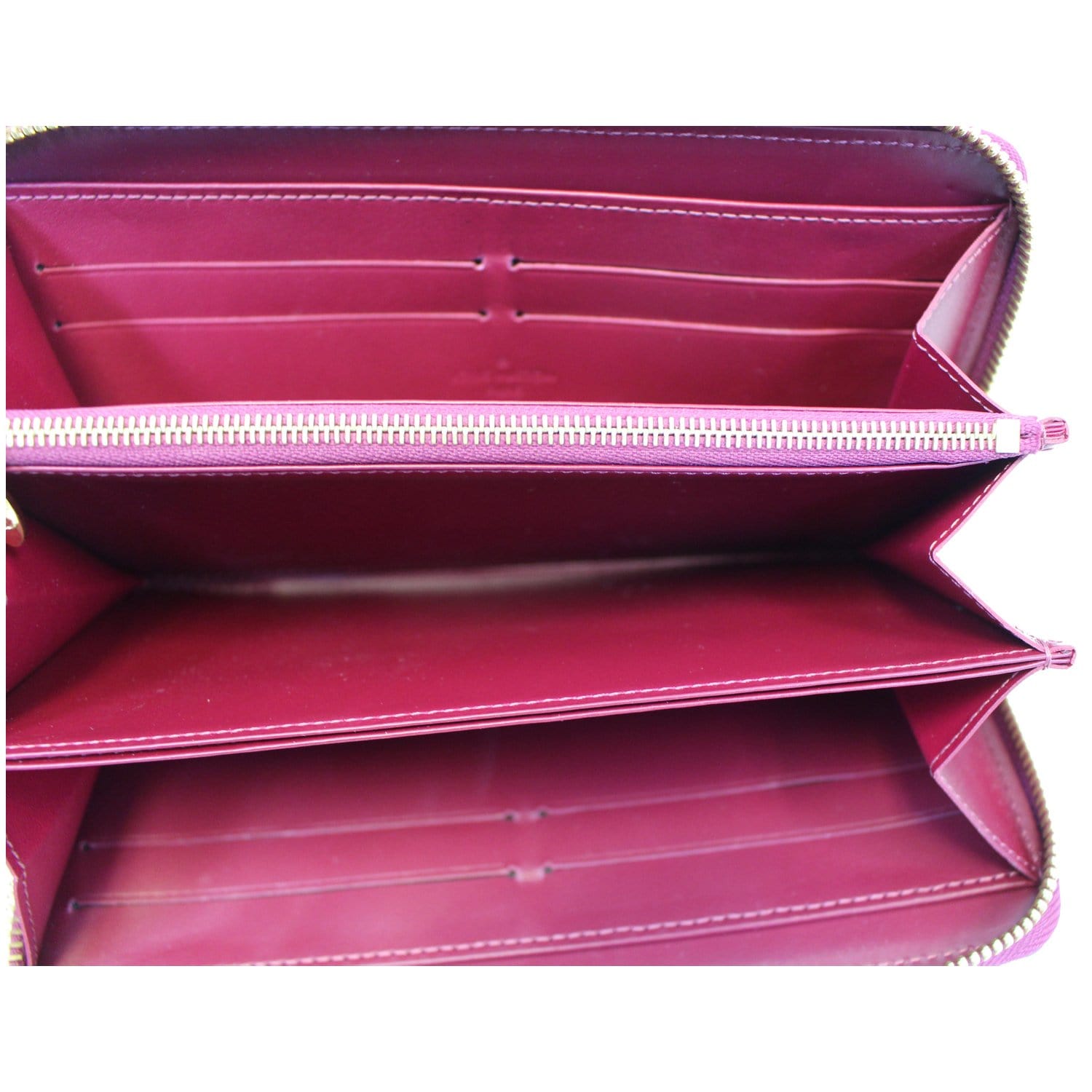 Louis Vuitton Vintage - Vernis Sweet Monogram Zippy Wallet - Red Purple -  Vernis Leather Wallet - Luxury High Quality - Avvenice