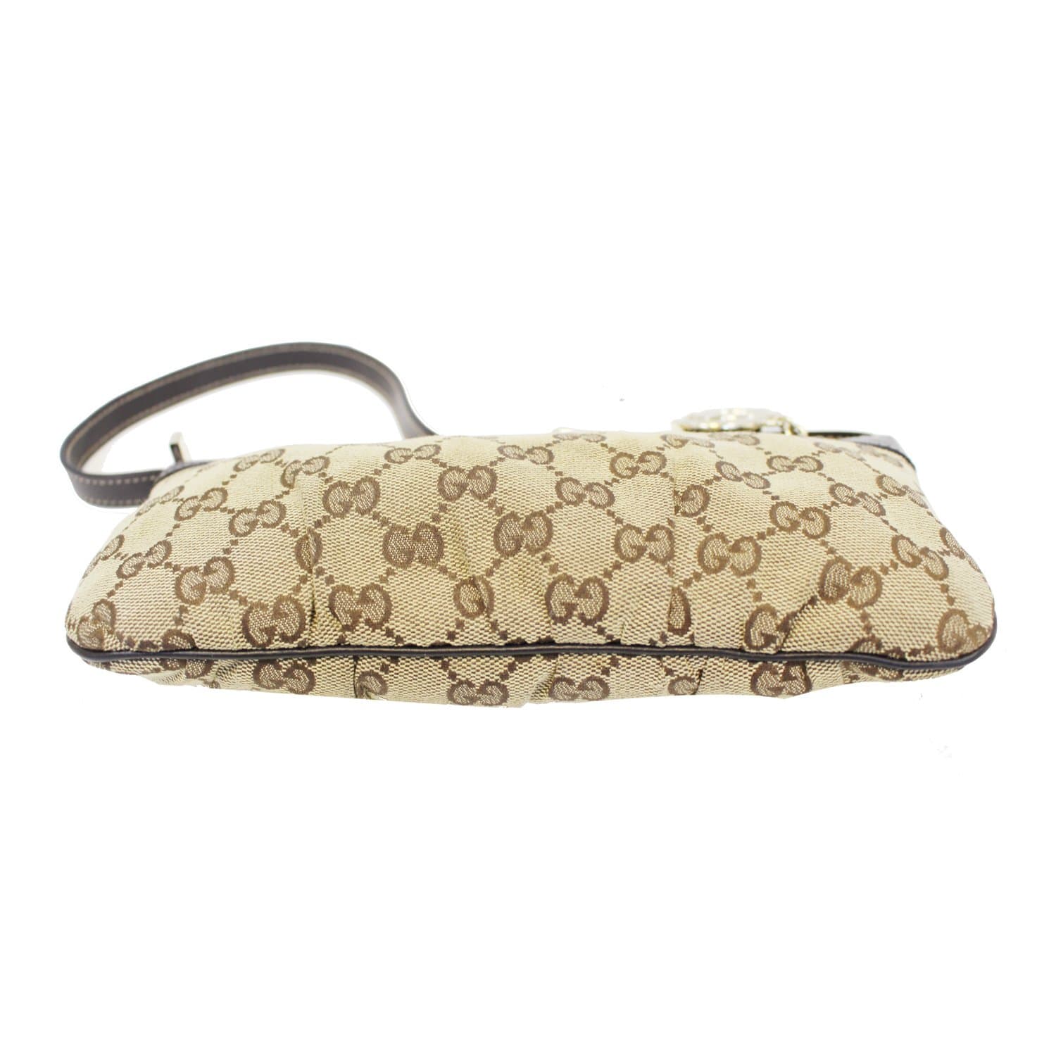 Gucci Interlocking GG Beige Small Shoulder Bag
