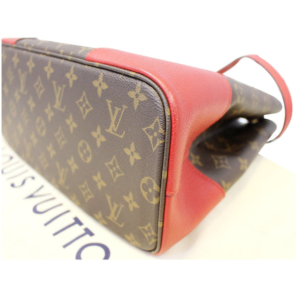 Louis Vuitton Flandrin Monogram Canvas Red Tote