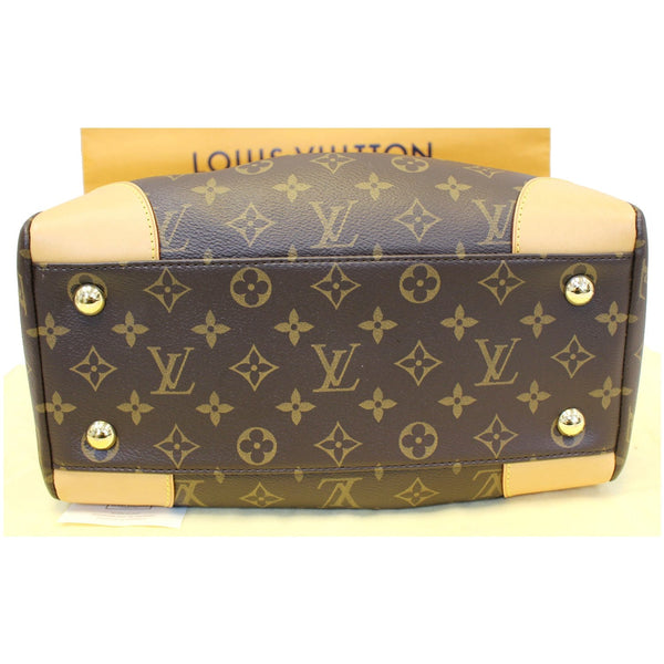 LOUIS VUITTON Segur Monogram Canvas Shoulder Handbag Brown-US