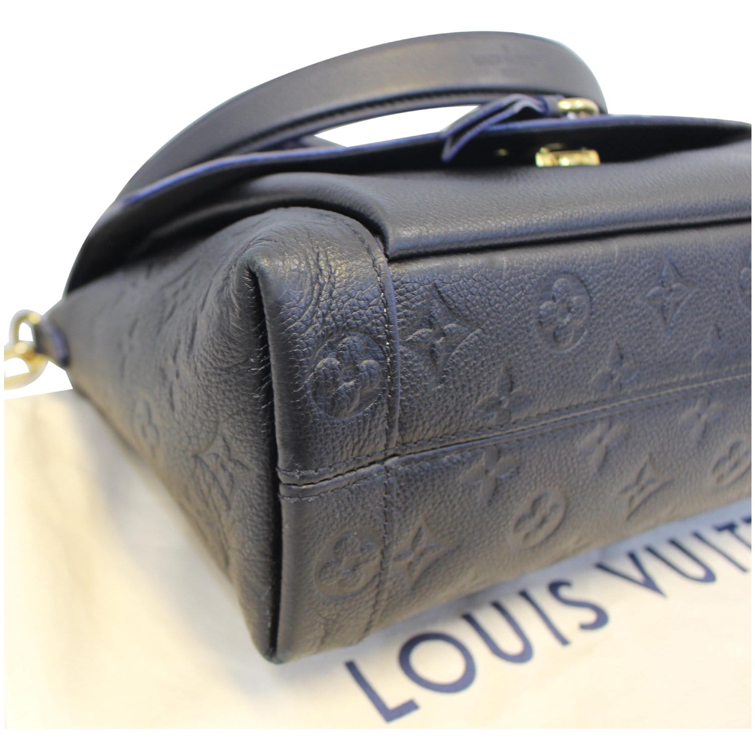 Louis Vuitton Blanche Noir Black Monogram Empreinte Leather Shoulder B -  MyDesignerly