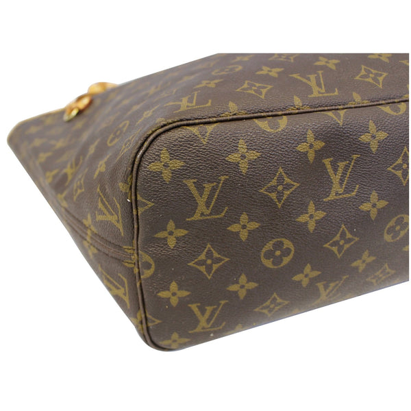 LOUIS VUITTON Neverfull MM Monogram Canvas Tote Shoulder Bag Brown-US