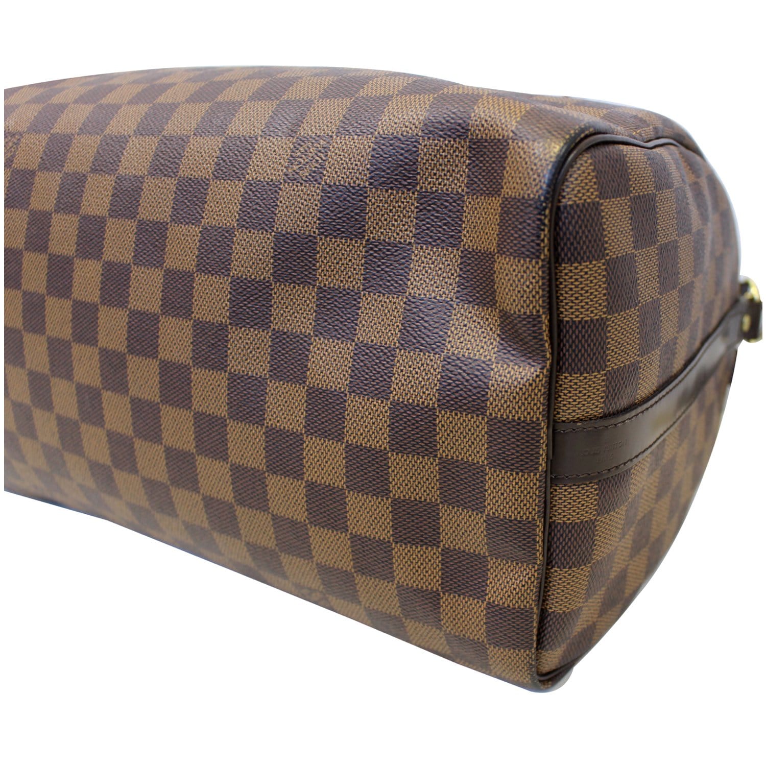 💕 Louis Vuitton Speedy 35 Banduoulier Damier Ebene Bag (SP4103) +