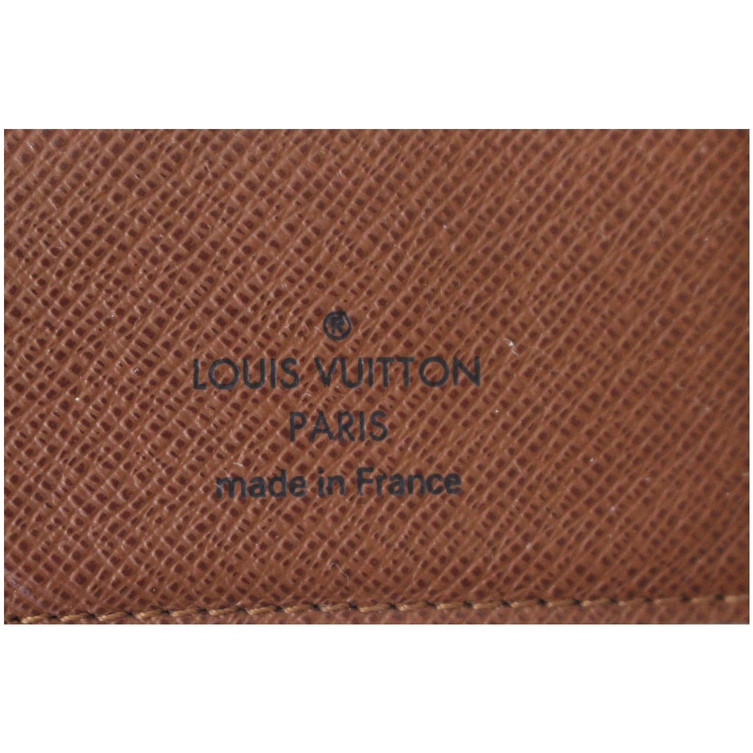 Louis Vuitton Pocket Organizer Monogram Canvas Wallet Black/Brown