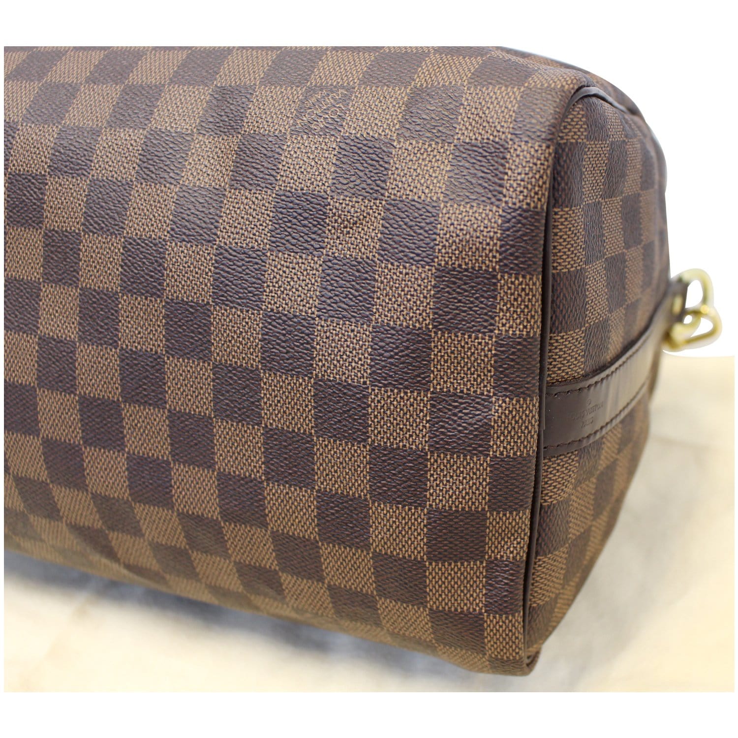 LOUIS VUITTON Speedy 30 Bandouliere Damier Ebene Shoulder Bag-US