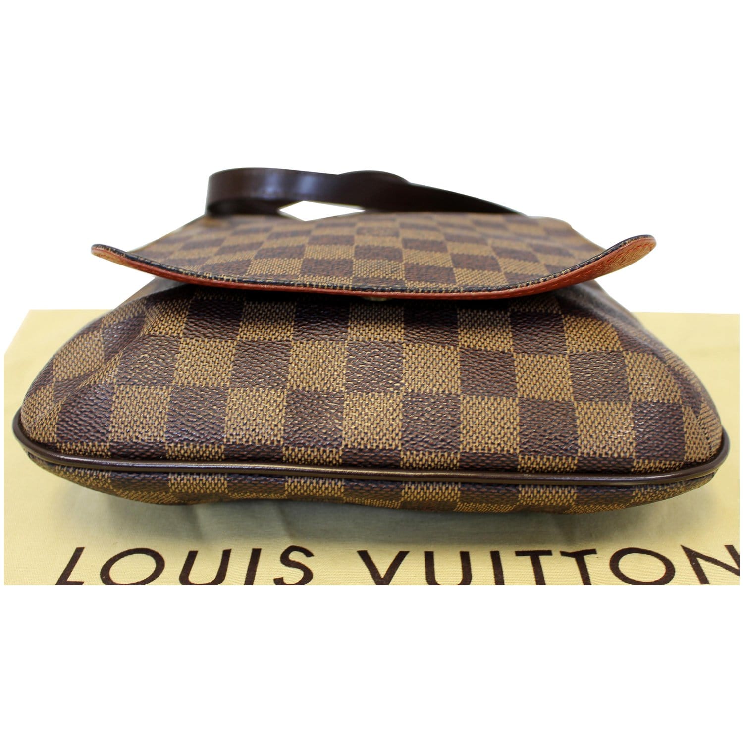 Louis Vuitton 2000's Musette Ebene bag Brown Cotton ref.497868