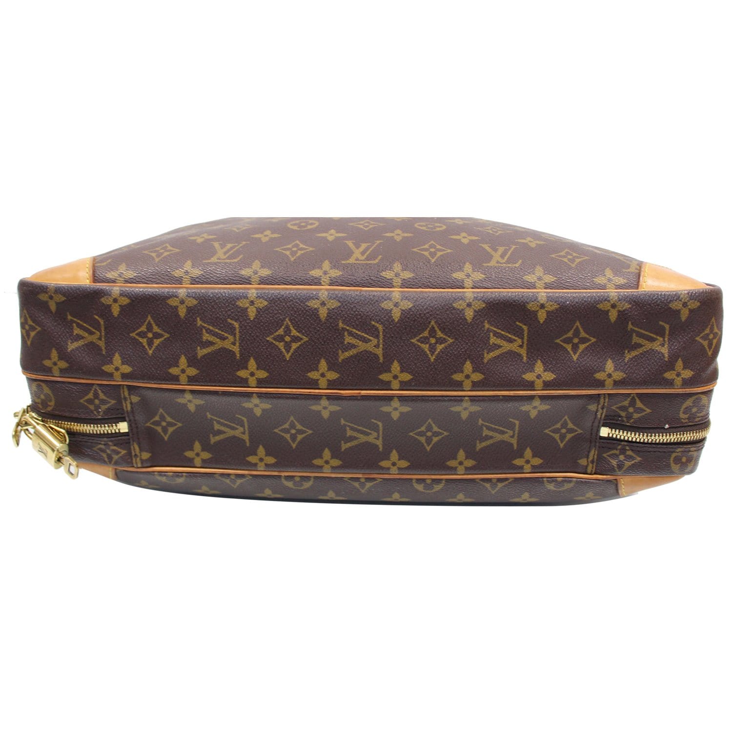Louis Vuitton LV GHW Briefcase Business Bag M40226 Monogram Brown