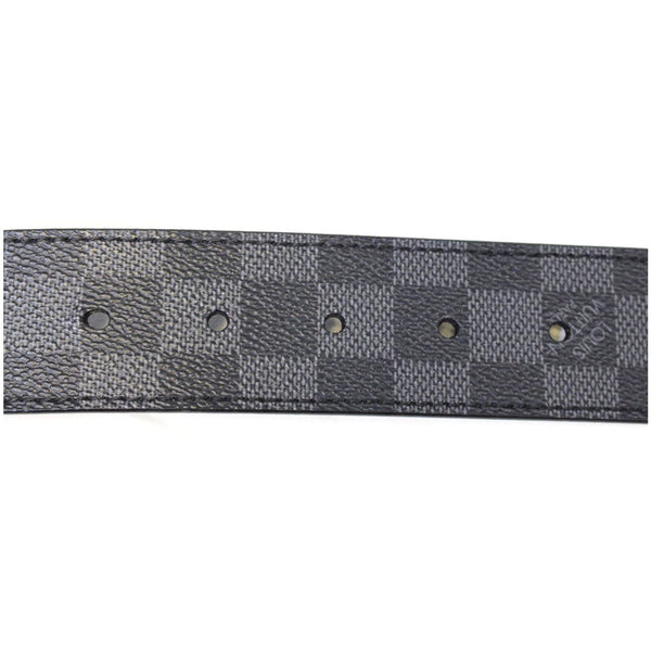 Louis Vuitton Damier Graphite belt -  black