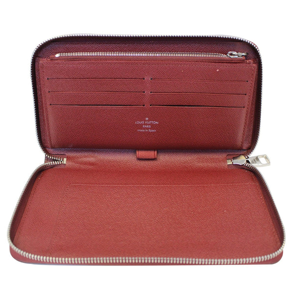 Louis Vuitton Zippy Wallet Organizer Epi Leather Red - inner look