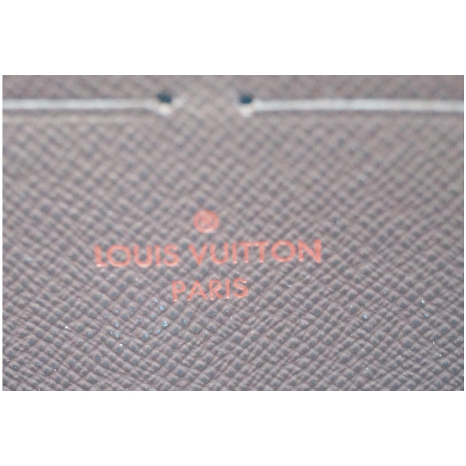 Auth Louis Vuitton Zippy Wallet Damier Ebène N61240 Brown Wallet F/S