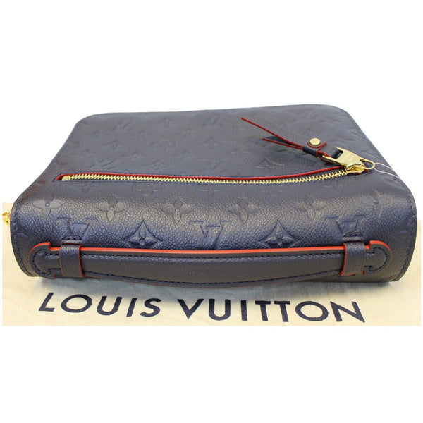 LOUIS VUITTON Pochette Metis Monogram Empreinte Shoulder Bag Marine Rouge