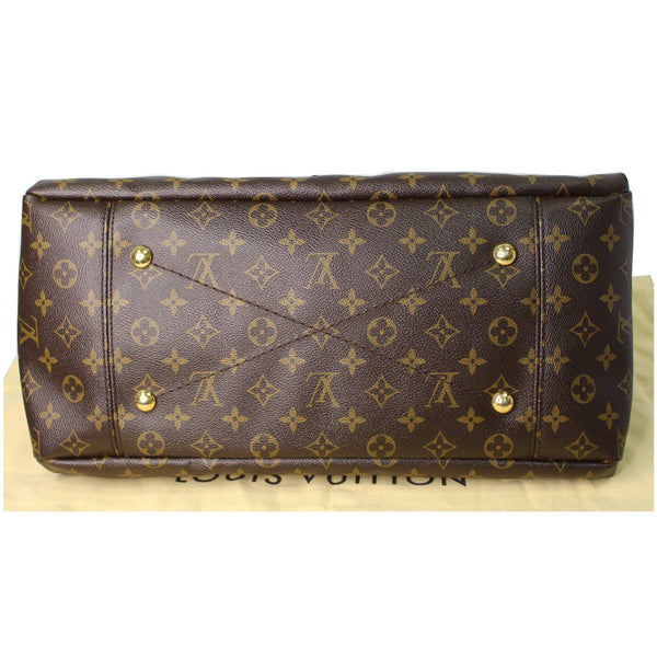 LOUIS VUITTON Artsy MM Monogram Canvas Shoulder Bag Brown