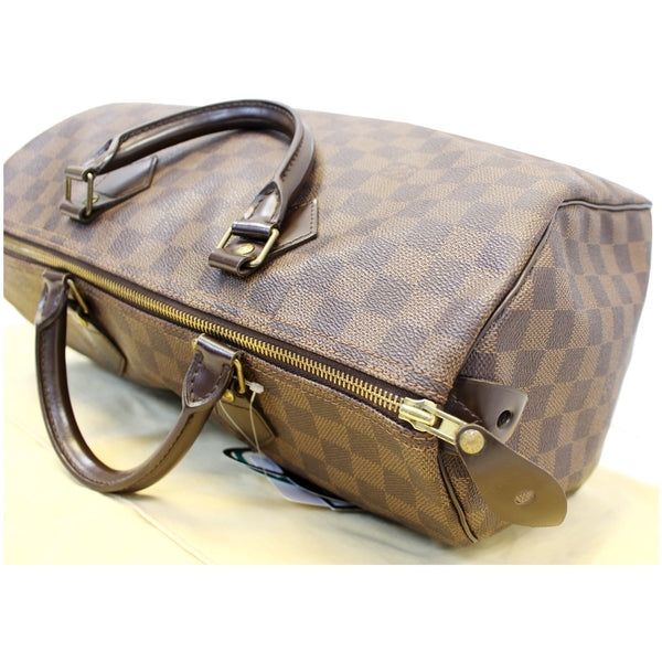 LOUIS VUITTON Speedy 35 Damier Ebene Satchel Bag-US