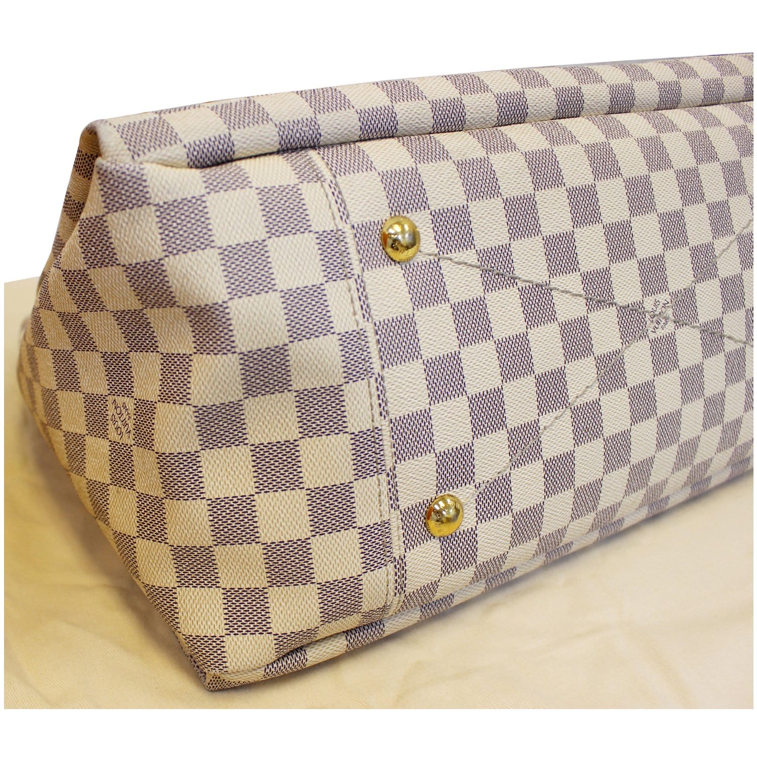 Louis Vuitton Artsy Handbag Damier MM White 2329401