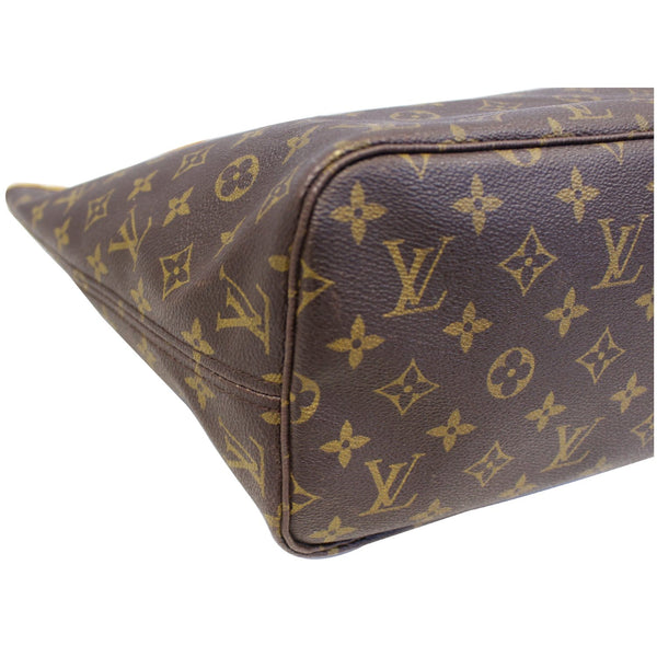 LOUIS VUITTON Neverfull MM Monogram Canvas Tote Shoulder Bag Brown-US