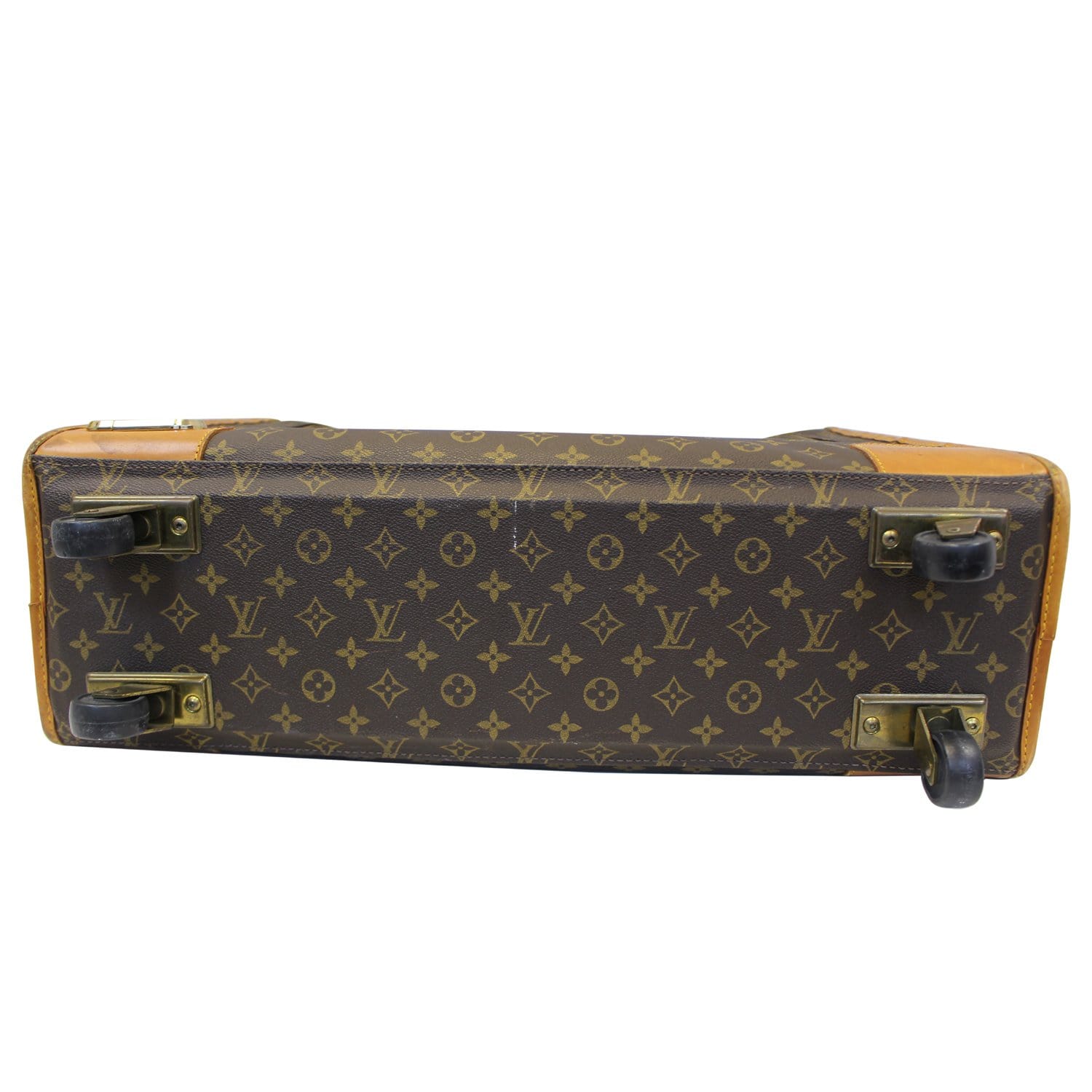 Lot - A Louis Vuitton monogram Pullman soft-sided suitcase 1980s