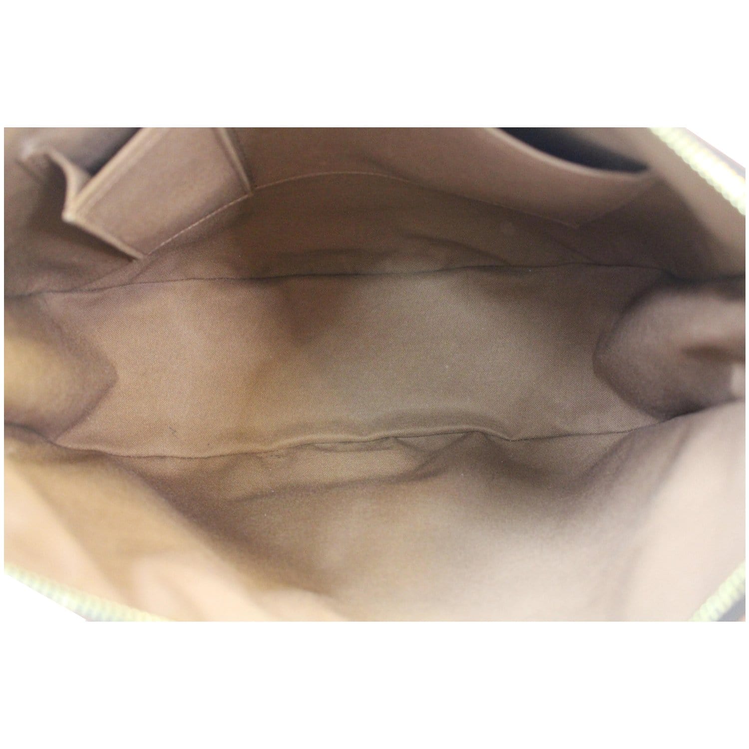 Twist Louis Vuitton Brown Monogram Tulum Pochette Cloth ref.951550