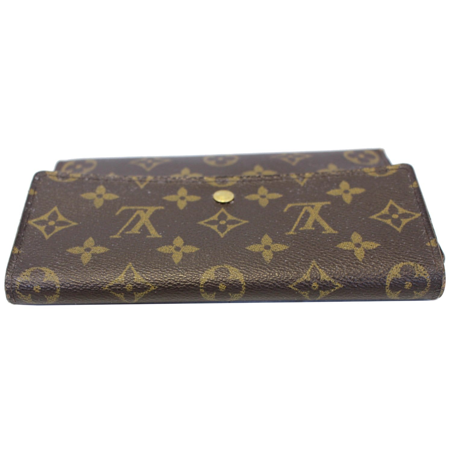 Alexandra leather wallet Louis Vuitton Brown in Leather - 20737107