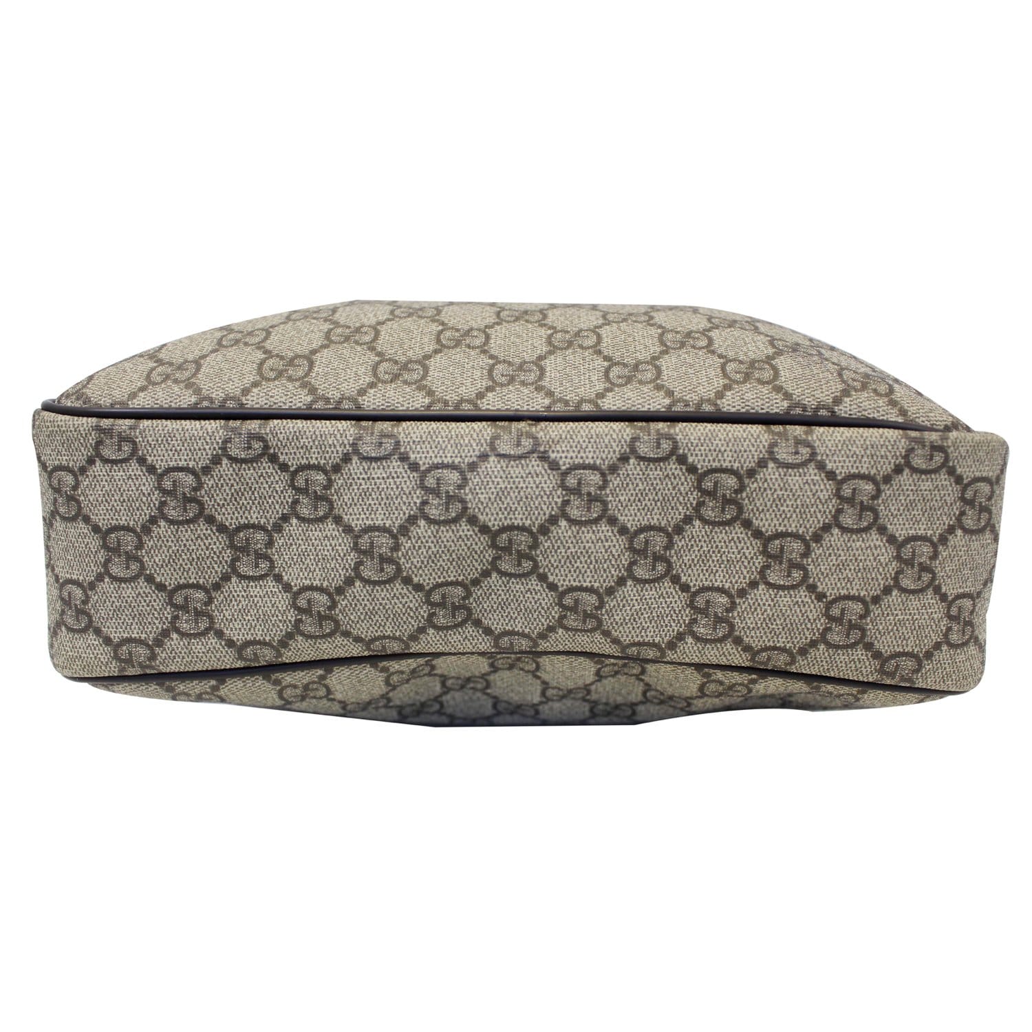 Gucci Imprime Monogram GG Medium Silver Messenger Bag (201448) For Sale at  1stDibs