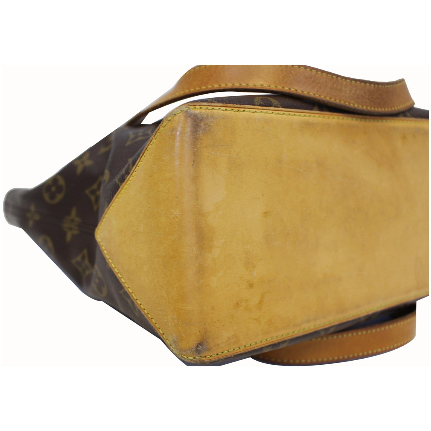 AUTHENTIC VTG 1993 🔥LOUIS VUITTON 🔥 Alma Shoulder Bag PM Brown  Canvas/Leather