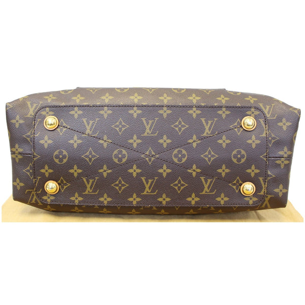 LOUIS VUITTON Olympe Monogram Canvas Satchel Shoulder Bag Camel-US