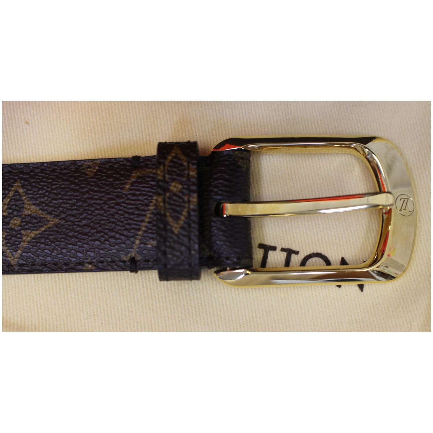 Louis Vuitton, Accessories, Vintage Black Lv Belt
