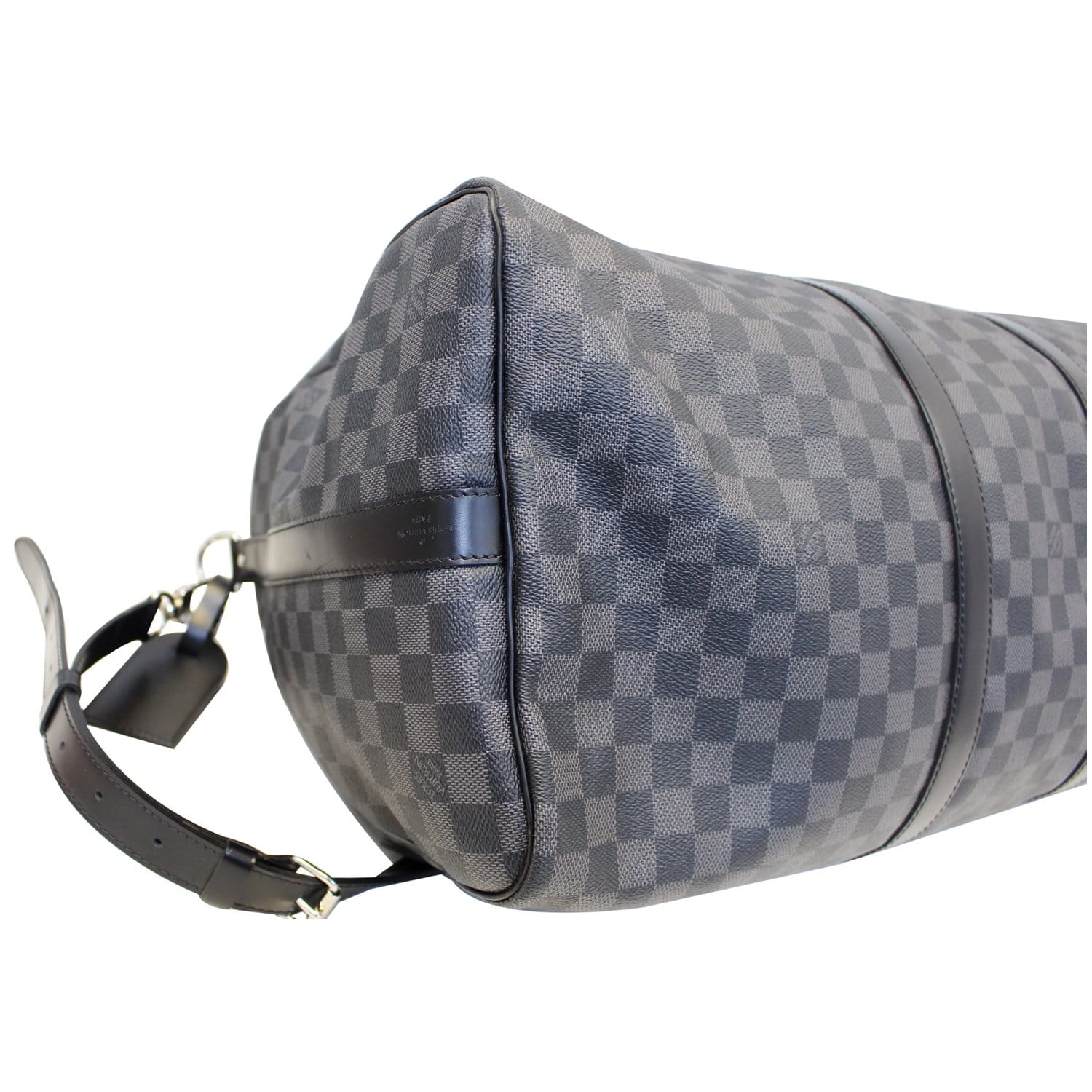 Louis Vuitton Keepall 55 Damier Graphite Bandouliere Bag
