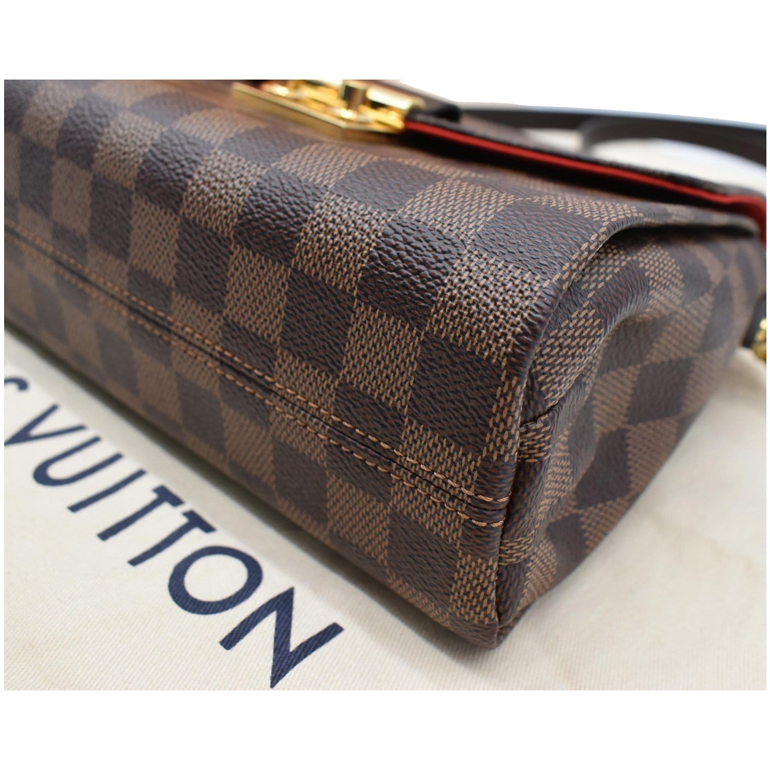 Louis Vuitton Croisette Damier Crossbody Brown ref.576823 - Joli